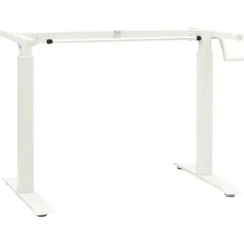 vidaXL Schreibtisch-Gestell Manuell Höhenverstellbar Handkurbel 0 x 0