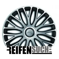 4x Radzierblenden Milano schwarz 16 Zoll