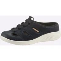 Pantolette JOMOS Gr. 39, blau (marine) Damen Schuhe Clog