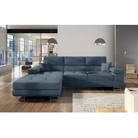 yourhouse24 Ecksofa Armando L-form Schlafsofa Wohnlandschaft Links Rechts Couch Bettkasten