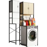 VCM Waschmaschine Toilette Überbau Schrank Edino