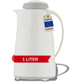 Helios Wave S+ Kunststoff-Isolierkanne, weiß, 1 Liter