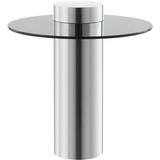 Kayoom Beistelltisch Ontario 125«, Minimalistisches Design, Säulengestell, pflegeleicht, Grau