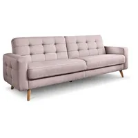 Exxpo by Gala Schlafsofa Nappa Stoff Rosa