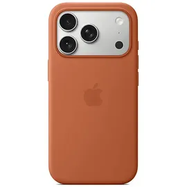 Apple iPhone 17 Pro Silikon Case mit MagSafe Terracotta