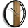 Flexistyle Loft Oval 50,0 cm z231oval-1d-1-x schwarz