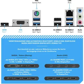 kiebel.de Cobra VIII Gaming-PC AMD Ryzen 5 8500G 16 GB RAM 1 TB SSD RTX 4060 Win 11
