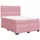 vidaXL Boxspringbett 140 x 200 cm Rosa