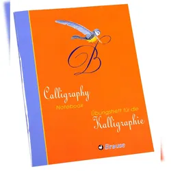 Brause 5x Übungsheft für die Kalligrafie, für Kinder und Jugendliche, Version DE/ENG - 98204SB