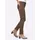 Classic Basics Sieh an! Jeans in braun-schoko-bedruckt | Gr.: 44