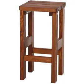 natura Barhocker 39 x 39 x 76 cm Braun