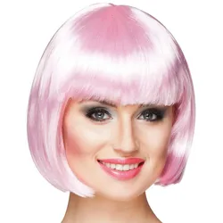 Jelly Damen Bob Perücke Rosa - OS