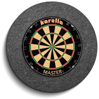 Karella Schallschutz für Steeldartboards,schwarz,