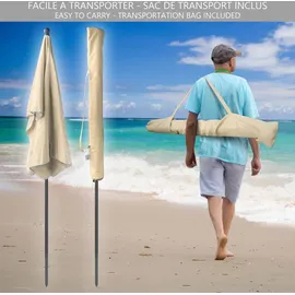 VOUNOT 200 x 125 cm Beige