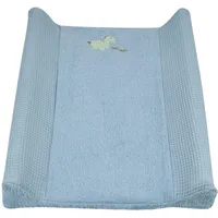 Sterntaler Wickelauflagenbezug »Wickelauflagenbezug schmal Dino Rexi blau