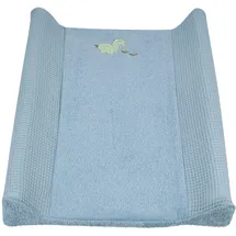 Sterntaler Wickelauflagenbezug »Wickelauflagenbezug schmal Dino Rexi blau