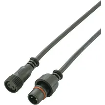 TRU Components 1168962 Rundstecker konfektioniert Stecker, gerade, Buchse, gerade Gesamtpolzahl: 2 1