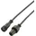 TRU Components 1168962 Rundstecker konfektioniert Stecker, gerade, Buchse, gerade Gesamtpolzahl: 2 1