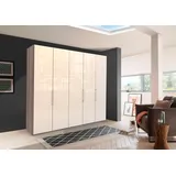 Wiemann Falttürenschrank »Loft«, Glasfront trüffeleichefarben/ magnolie, , 69390439-0 B/H/T: 250 cm x 236 cm x 58 cm