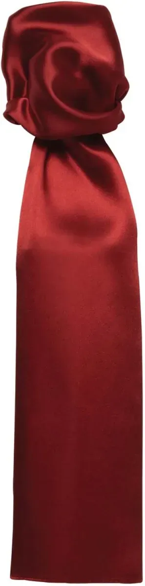 Premier Workwear Damen Business Schal Tuch PR730 burgundy (ca. pantone 7427c) 140 x 25 cm
