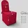 BestLivings Stuhlhusse Rot 45 x 96 cm