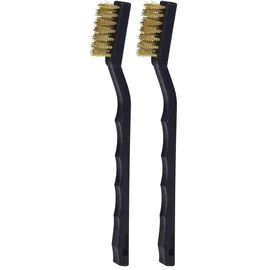 KS Tools Messingdraht Zündkerzen-Drahtbürste-2-reihig 170 mm