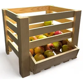 Promadino Kartoffel- & Obsthorde 40 x 36 x 33 cm 1-tlg. beige