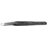 bernstein tools for electronics 5-863-13 ESD Pinzette 2acb Flach-breit, gebogen 30° 125 mm