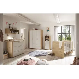 Mäusbacher Unterstellregal 25 x 89 x 25 cm Holz Wildeiche