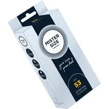 MISTER SIZE Pure Feel Kondome 10 Stk - Klar