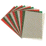 buttinette Transparentpapier "Sterne", 21 x 29,7 cm, 12 Blatt