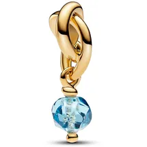 Pandora Ewigkeitskreis aquablau Silber 763462C03