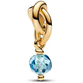 Pandora Ewigkeitskreis aquablau Silber 763462C03