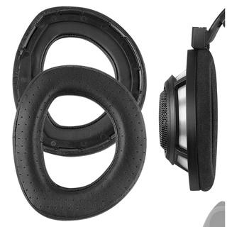 Geekria Elite Ersatz-Ohrpolster aus perforiertem Schaffell, kompatibel mit Sennheiser HD800 Kopfhörer, Ohrpolster, Reparaturteile (schwarz)