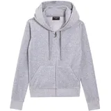 Juicy Couture Sweatjacke ROBERTSON HOODIE graumeliert S