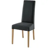 Woodford Esszimerstuhl  Roko ¦ schwarz ¦ Maße (cm): B: 62 H: 101 T: 46.0