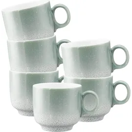 SELTMANN WEIDEN Cappuccinotasse 0,3 l Aura mint 6 St.