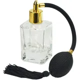 Fantasia Flakon Quadrat, mit Ballpumpe, für 50 ml