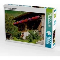 Calvendo Bauernhaus im Schnalstal 1000 Teile Lege-Größe 64 x