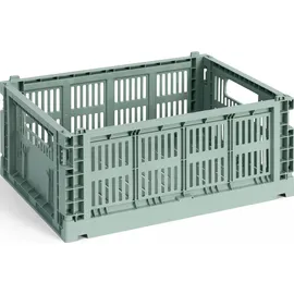 HAY Aufbewahrungsbox Colour Crate M 1-tlg. salbeigrün