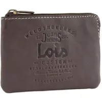 LOIS Schlüsseletui Herren Leder dunkelbraun