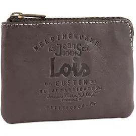 LOIS Schlüsseletui Herren Leder dunkelbraun
