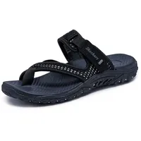 Skechers Damen Reggae-Cool Harbor Flip-Flop, Schwarz, 39 EU - 39 EU