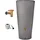 4rain VASO 2in1 Regenspeicher 220 l zinkgrau