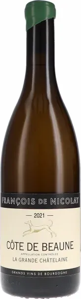 Côtes de Beaune La Grande Chatelaine blanc Sans Sulfites Ajouté AC François de Nicolay 2021 BIO