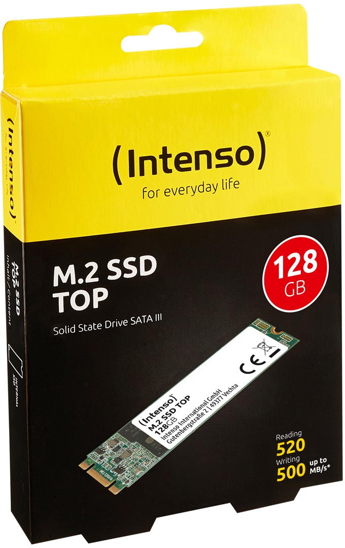 Intenso Top Performance SSD 128GB M.2 SATA Internes Solid-State-Module