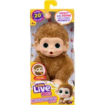 Little Live Pets Baby Monkey Minis 19 cm Mehrfarbig