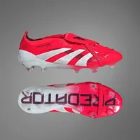 adidas Predator Elite FG Herren Lucid Red/Cloud White/Core Black 40