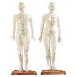 Newgen Medicals Akupunktur-Figuren 2er-Set (Mann/Frau)