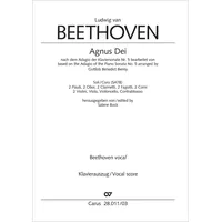 Carus-Verlag Stuttgart Agnus Dei (Klavierauszug): nach dem Adagio der